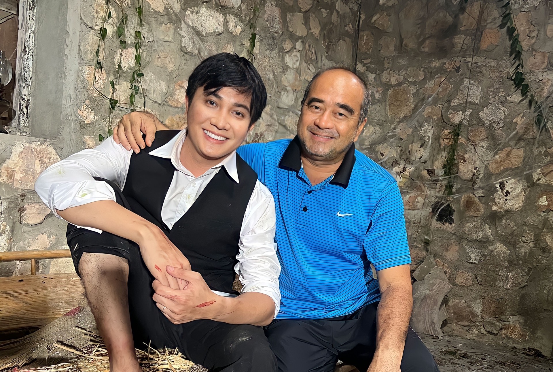 Nguyên Bảo đóng phim xưa của đạo diễn Nhâm Minh Hiền. Ảnh: Nghệ sĩ cung cấp.