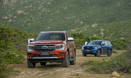Ford Everest đứng vị trí thứ 5 trong bảng xếp hạng 10 xe hút khách nhất tháng 3. Ảnh: Ford.