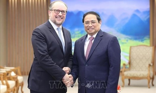 Thủ tướng Chính phủ Phạm Minh Chính đã tiếp Bộ trưởng Ngoại giao Cộng hòa Áo Alexander Schallenberg