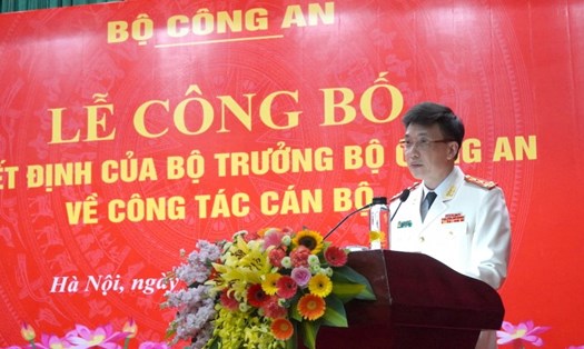 Đại tá Phạm Trường Giang được điều động về làm Cục trưởng Cục Kế hoạch và Tài chính - Bộ Công an. Ảnh: CAND