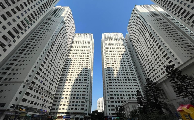 Giá chung cư sẽ khó giảm sâu trong năm 2023. Ảnh: Trần Tuấn