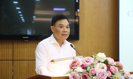 Ông Nguyễn Quốc Hoàn - Chánh Văn phòng, người phát ngôn của Bộ Tư pháp. Ảnh: Trần Vương