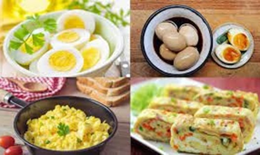 Có nhiều cách để chế biến thức ăn từ trứng. Ảnh: Nhật Minh