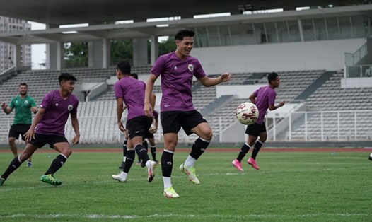 U22 Indonesia sẽ bổ sung thêm 7 cầu thủ từ đội U20. Ảnh: PSSI