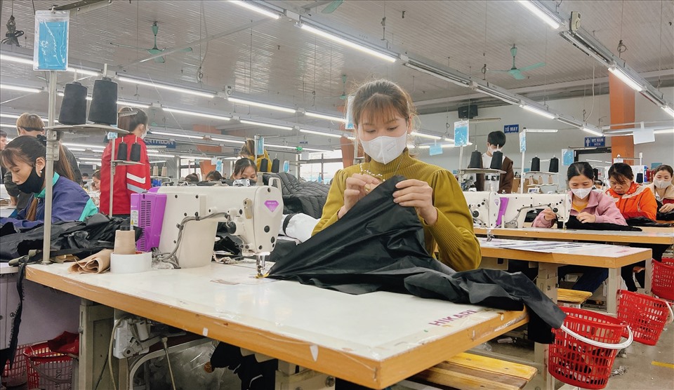 Nữ đoàn viên công đoàn ngành Công Thương tỉnh Thái Nguyên. Ảnh: Công đoàn Thái Nguyên