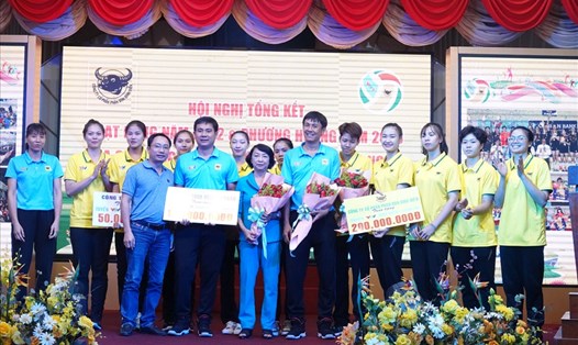 Đội bóng chuyền nữ VTV Bình Điền Long An sẽ cân nhắc việc bổ sung lực lượng, trong đó có ngoại binh sau tại vòng 2 Giải vô địch quốc gia 2023. Ảnh: Nguyễn Đăng