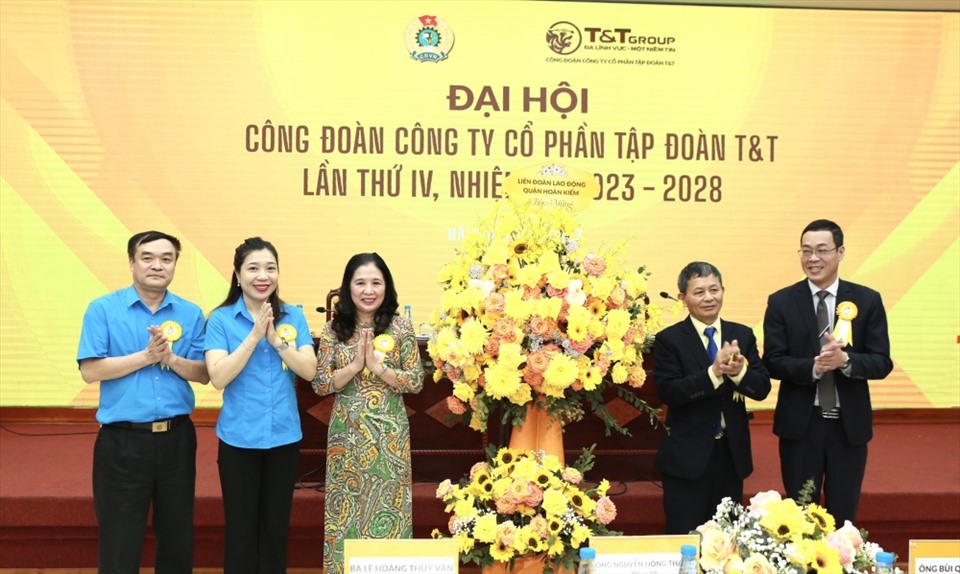 Đại hội Công đoàn Công ty Cổ phần Tập đoàn T&T lần thứ IV, nhiệm kỳ 2023-2028 (ảnh minh hoạ). Ảnh: CĐCS