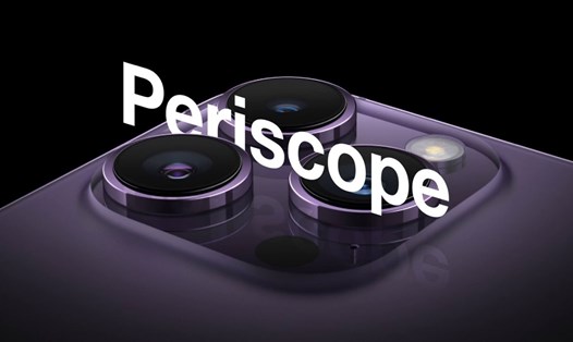 iPhone 15 Pro Max được cho là sẽ có module kính tiềm vọng mới. Ảnh: Apple