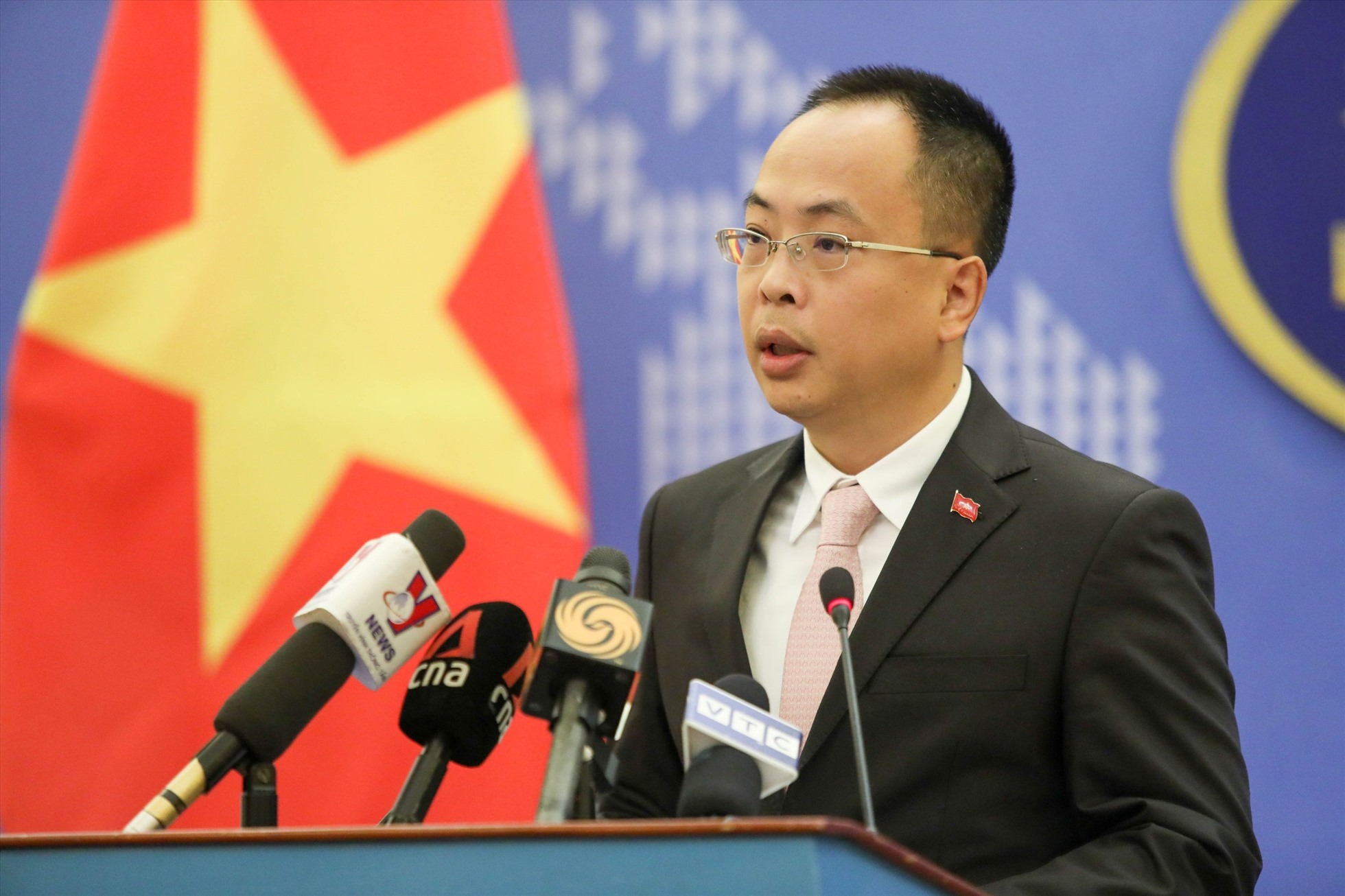 Ông Đoàn Khắc Việt - Phó phát ngôn Bộ Ngoại giao Việt Nam. Ảnh: Bộ Ngoại giao