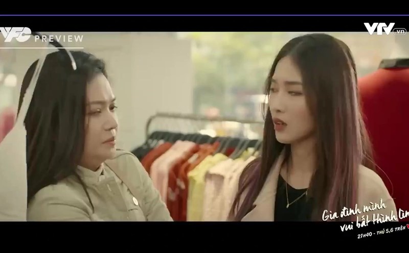 Tình tiết trong phim Gia đình mình vui bất thình lình. Ảnh: Nhà sản xuất.