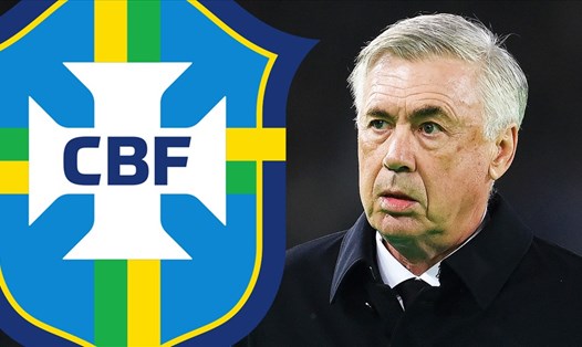 Tuyển Brazil vẫn phải chờ Carlo Ancelotti.  Ảnh: The Sun