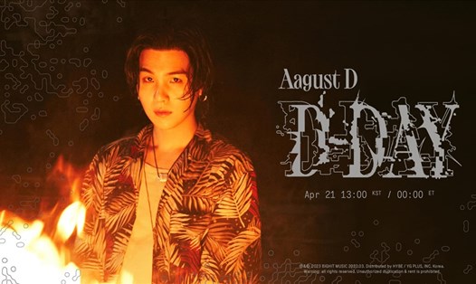 Suga (BTS) phát hành album "D-Day". Ảnh: BigHit Music cung cấp