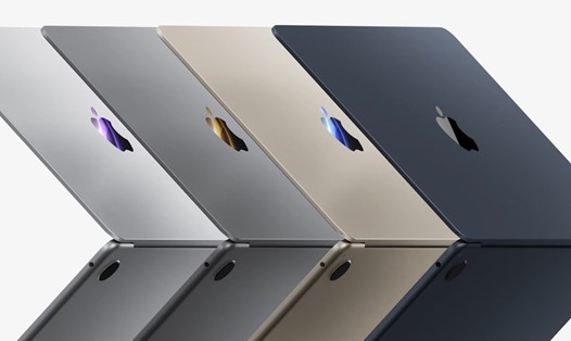 Apple được cho là sẽ ra mắt MacBook Air 15 inch trong năm nay và có hai tuỳ chọn chip. Ảnh: Apple