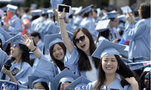 Trung Quốc là điểm đến được sinh viên các nước phương Nam yêu thích. Ảnh: Xinhua