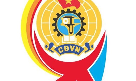 Biểu trưng chính thức Đại hội XI Công đoàn Hậu Giang