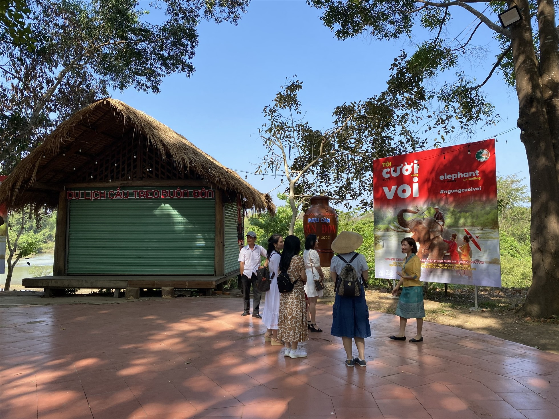 Số lượng khách du lịch đến Đắk Lắk trong dịp nghỉ lễ 30.4 và 1.5 sắp tới dự kiến sẽ tăng so với cùng kỳ 2022. Ảnh: Bảo Trung