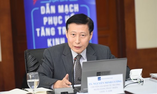 Ông Nguyễn Minh Cường - chuyên gia kinh tế trưởng ADB. Ảnh: Lan Hương