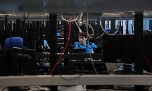 Các công ty công nghệ đang tìm cách áp dụng trí tuệ nhân tạo vào an ninh mạng. Ảnh: AFP