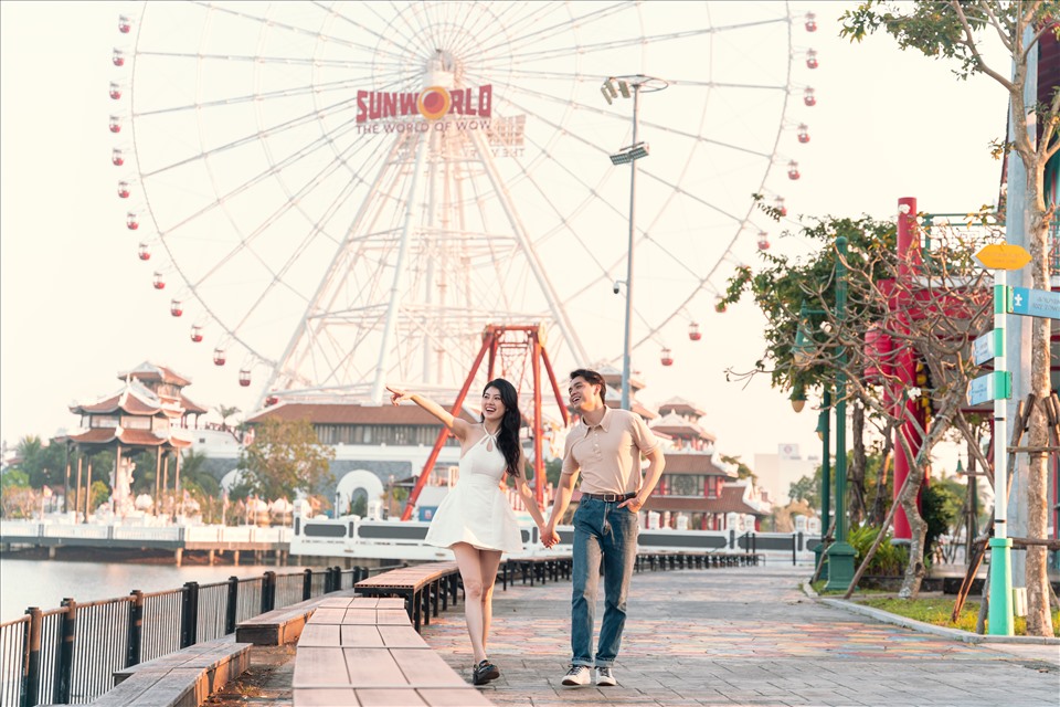 Công viên châu Á là điểm đến lí tưởng tại Đà Nẵng dành cho du khách vào dịp hè. Ảnh: BTC