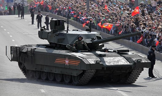 Xe tăng T-14 Armata của Lục quân Nga. Ảnh: Wiki