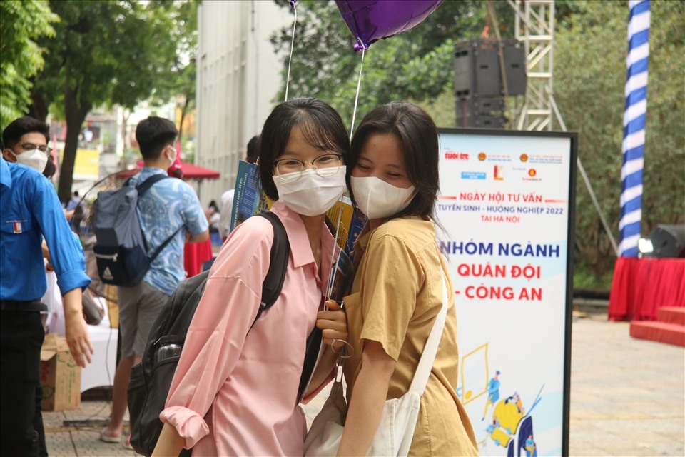 Thầy cô hạnh phúc thì học trò mới thực sự hạnh phúc. Ảnh: Vân Trang