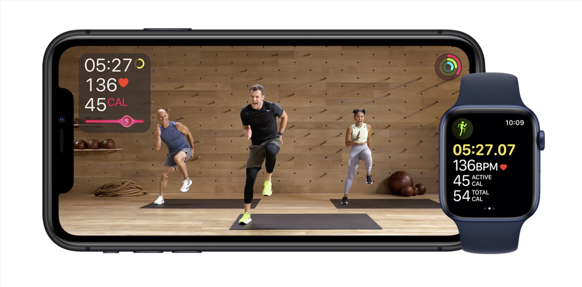 Apple đang ngày càng nhấn mạnh vào sức khoẻ của người dùng, biến nó thành một lợi thế bán hàng của hãng. Ảnh: Apple