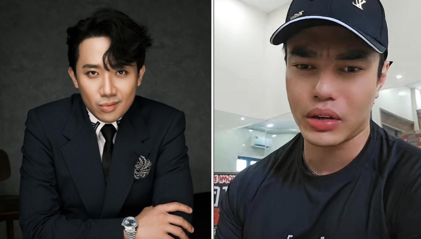 Trấn Thành và Lê Dương Bảo Lâm dính ồn ào quỵt tiền đi bar. Ảnh: Chụp màn hình.