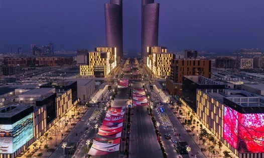 Lusail đáp ứng đủ tiêu chí thành phố bền vững của đất nước. Ảnh: Qatar Tourism