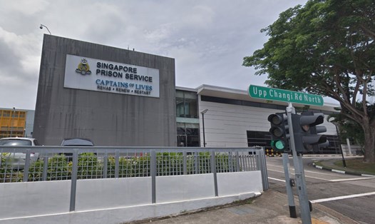 Nhà tù Changi, Singapore, nơi Tangaraju Suppiah bị treo cổ. Ảnh: Google Street View