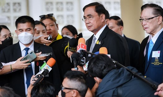 Thủ tướng Thái Lan Prayut Chan-o-cha tin tưởng thể thao Thái Lan sẽ vượt thành tích tại SEA Games 32. Ảnh: Siam Sport