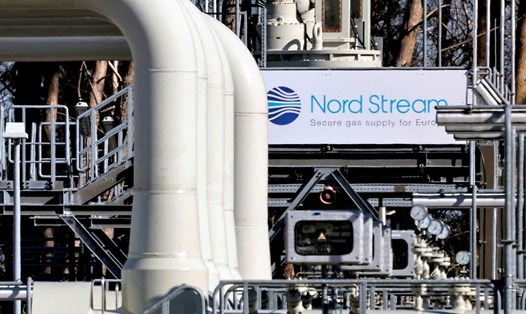 Một phần của đường ống Nord Stream ở Lubmin, Đức. Ảnh: Xinhua
