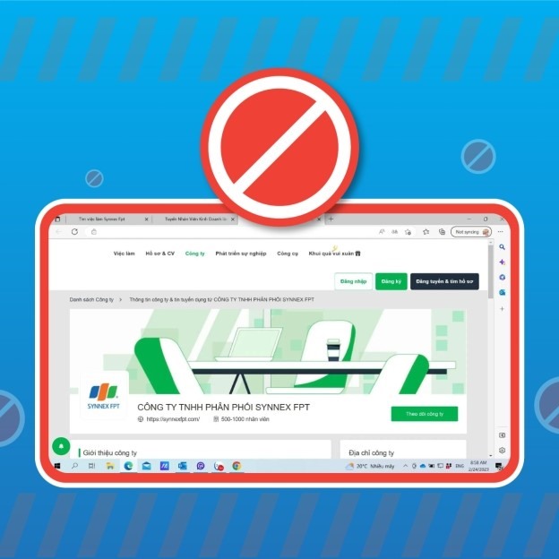 Tập đoàn FPT và các Công ty thành viên đang bị các đối tượng mạo danh để lừa đảo tuyển dụng. Ảnh:Vân Anh