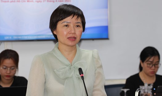 Bà Lê Hồng Nga - Phó Giám đốc Trung tâm Kiểm soát bệnh tật TP Hồ Chí Minh.  Ảnh: Thành Nhân