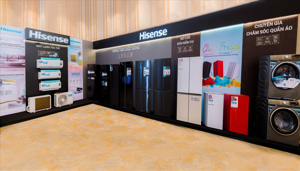 Hisense trở thành thương hiệu điện tử hàng đầu & Thương hiệu TV Top 2 về số lượng bán ra trên toàn cầu. Ảnh: Doanh nghiệp cung cấp