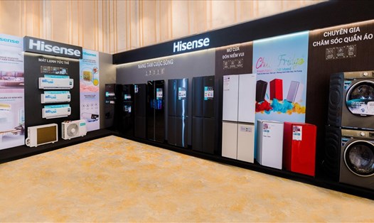 Hisense trở thành thương hiệu điện tử hàng đầu & Thương hiệu TV Top 2 về số lượng bán ra trên toàn cầu. Ảnh: Doanh nghiệp cung cấp