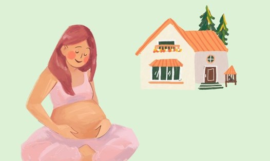 Là phụ nữ mang thai, cơ thể trở nên vô cùng nhạy cảm, tắm vào sáng sớm hoặc tối muộn có thể gây hại cho cả mẹ và em bé. Đồ họa: Thanh Thanh