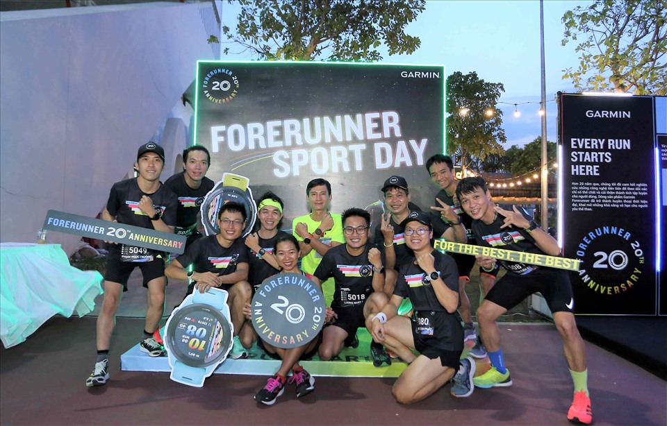 Garmin Forerunner 965 và Forerunner 265 ra mắt tại sự kiện ngày hội thể thao “Forerunner Sport Day” tổ chức ngày 27.4 tại Sân vận động Gia Định (TP Hồ Chí Minh). Ảnh: Hồng Ngọc