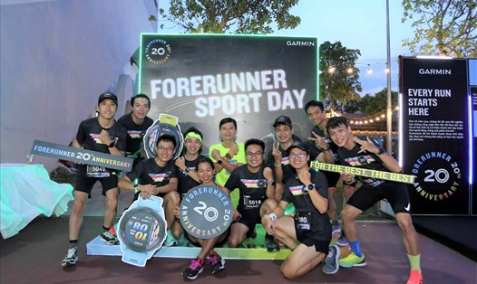 Garmin Forerunner 965 và Forerunner 265 ra mắt tại sự kiện ngày hội thể thao “Forerunner Sport Day” tổ chức ngày 27.4 tại Sân vận động Gia Định (TP Hồ Chí Minh). Ảnh: Hồng Ngọc
