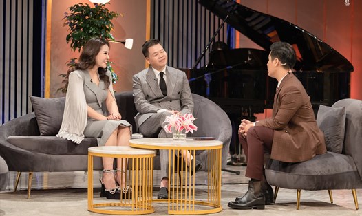 Vợ chồng Đăng Dương - Kim Xuyến là khách mời trong chương trình "Khách sạn 5 sao". Ảnh: VTV