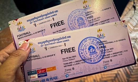 Khó đăng kí vé xem U22 Việt Nam đá trận khai màn SEA Games 32. Ảnh: Thanh Vũ