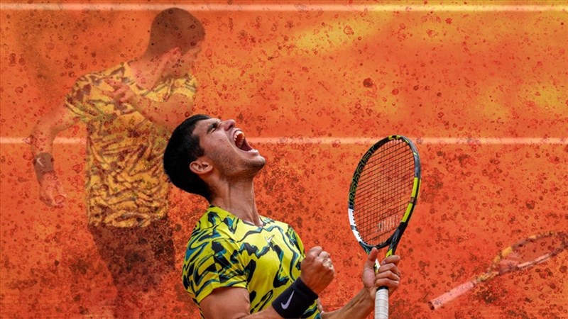 Alcaraz ném vợt trong trận đấu đầu tiên tại Madrid Open 2023