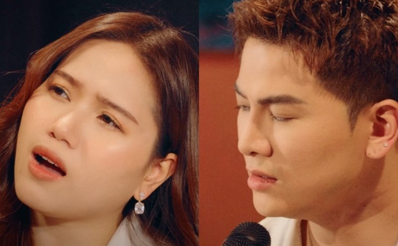 Mai Tiến Dũng bắt tay Thùy Chi trong ca khúc mới. Ảnh: Nghệ sĩ cung cấp