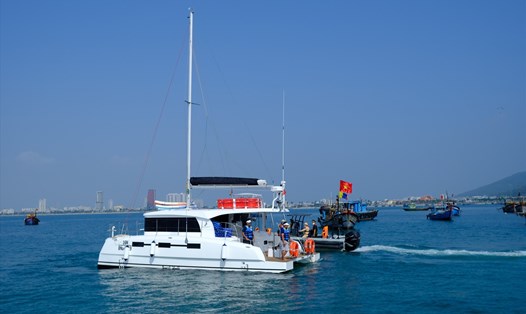 Đà Nẵng ra mắt tuyến du lịch thủy nội. Ảnh: Nguyên Thi