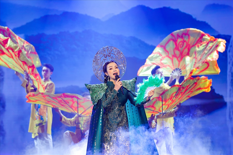 Ca sĩ Tân Nhàn tham gia chương trình "Con đường âm nhạc" số đầu tiên. Ảnh: Nhân vật cung cấp