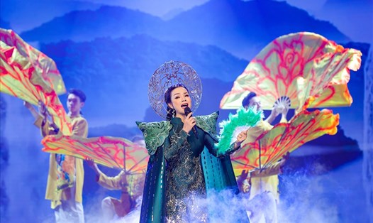 Ca sĩ Tân Nhàn tham gia chương trình "Con đường âm nhạc" số đầu tiên. Ảnh: Nhân vật cung cấp