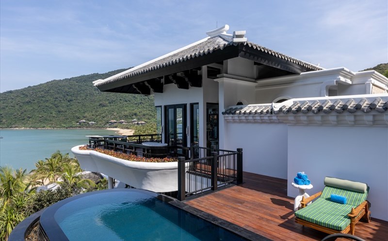 InterContinental Danang Sun Peninsula Resort được tạp chí Condé Nast Traveler bình chọn vào top “tốt nhất Việt Nam”. Ảnh: Tư liệu