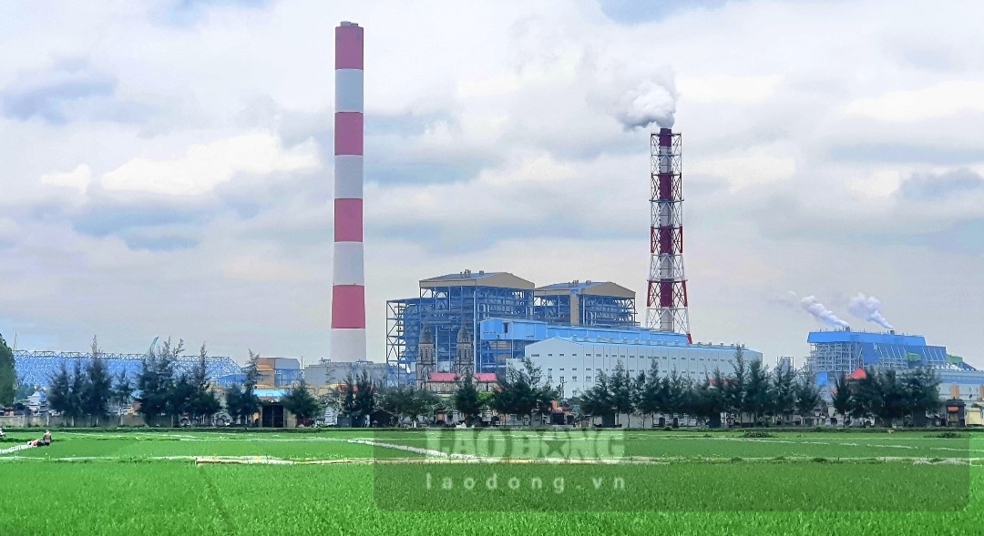 Nhà máy Nhiệt điện Thái Bình 2. Ảnh: Trung Du