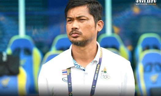 Huấn luyện viên U22 Thái Lan mong chờ trận chung kết tại bảng B gặp U22 Việt Nam. Ảnh: Matichon