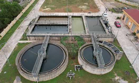 Dự án xử lý nước thải hơn 100 tỉ đồng làm 6 năm không xong. Ảnh: Hưng Thơ.