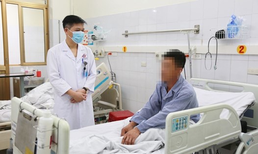 Bệnh nhân ngộ độc so biển phục hồi tốt sau khi được các bác sĩ khoa Hồi sức tích cực điều trị. Ảnh: Bệnh viện Đa khoa tỉnh Quảng Ninh